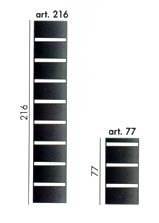 dimensioni colonne per scaffalature negozio