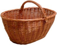 ceste ovali bombate in vimini con manico cm 55 x 38 AT0371B3