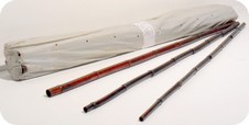 fascio di canne di bamboo alte cm 200 colore tabacco per arredo negozi biologici AT3037T