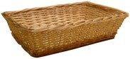 cestino vimini rettangolare cm 54 x 35 x 14 senza manici