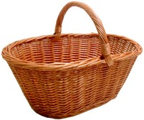 cesto vimini ovale con manico cm 70 AT303783