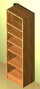 modulo per bottiglie vino in legno con fiancata