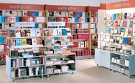 scaffalatura per negozio libreria