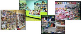 scaffalature per l'arredo di negozi di cartoleria e libreria