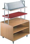 espositore per libri in arredo libreria