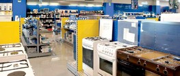 scaffalature per centro commerciale reparto elettrodomestici