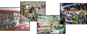 scaffalature metalliche per supermercato e minimarket, ferramenta brico center