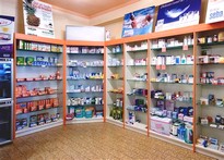 scaffalature per farmacia