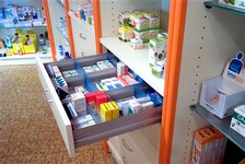 cassettiere per farmacia