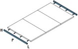 listelli di compensazione laterali per coperchi cassettiere
