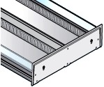 senza frontalino cassetto