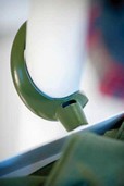 attacco a montante PALO per accessori colore verde