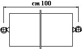 dimensioni cassettiera in legno cm 100 2 cassetti