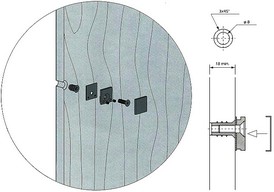 schema fissaggio bottone