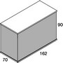 banco cassa cm 162x70 AT3BC2