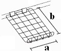 espositore per camicie su barra ovale