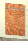 10 scaffalature in legno per negozi abbigliamento bimbi