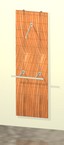 10 murale microdogato cm 60 con barre appenderia
