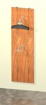 4 murale micro dogato cm 60 con gruccia e porta cinture