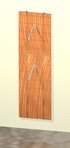6 pannello microdogato cm 60 broches inclinata e con ganci