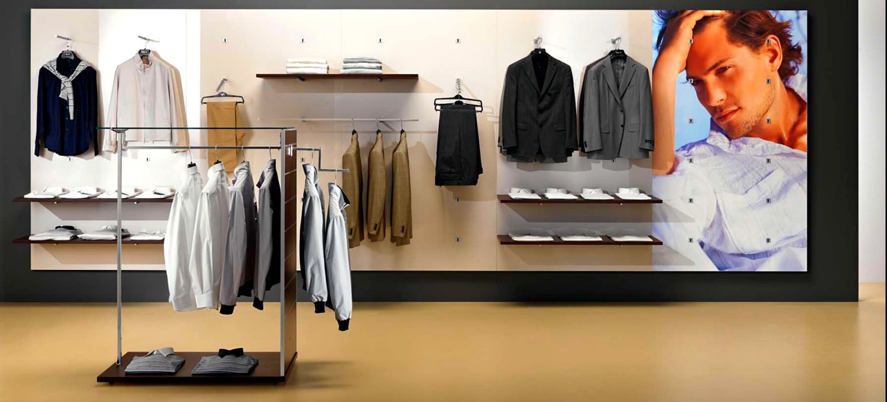 Arredamento abbigliamento uomo donna pannelli rovere micro for Arredi per negozi abbigliamento Arredamento abbigliamento uomo donna pannelli rovere micro for Arredi per negozi abbigliamento