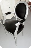 poltrona in stile con imbottitura SAM1090