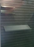 piano inclinato per esposizione libri su dogato