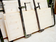 piano legno con strettoi falegname