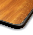 piano nobilitato con bordo gomma antinfortunistico