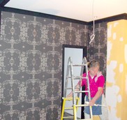 tapezzeria per arredo locale