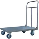 carrello a pianale in acciaio alimentare inox portata 300 kg