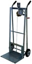 carrello elevatore grande alzata con arganello