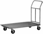 carrello zincato con pianale a rete