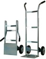 carrello pieghevole zincato con ruote gomma industriale cm 20