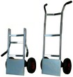 carrello pieghevole zincato con ruote gonfiabili
