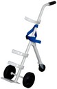 carrello porta bombola da litri 5 7 10 14 per ospedali