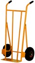 carrello per corrieri a spalla curva con ruote in gomma gonfiabile