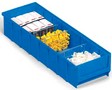 cassetto plastica con separatori spostabili per minuteria