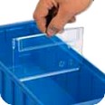 inserimento divisorio in cassetto plastica porta minuteria