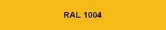 RAL 1004 giallo