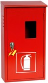 cassetta porta estintore kg 2 CO2 per esterno con serratura lucchettabile 2