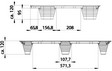 disegno pallet legno 80x60 ATF64 sezioni