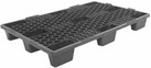 120x80 bancale plastica carico medio con bordo
