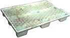 120x80 pallet alveolare per alimenti atossico bianco