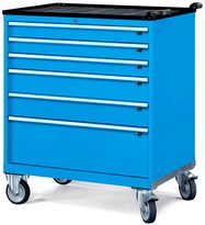 carrello cassettiera portautensili per garage e autoriparatori con vasca raccogli oggetti ATFAGL5400104