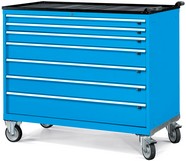 mobile di servizio su ruote con 7 cassetti grandi per officina ATFAGL7400204