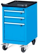 mobiletto con 3 cassetti su ruote con piano porta oggetti e maniglia ATFDAD5500204