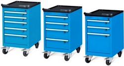 presentazione cassettiere su ruote cm 43x68x79 h