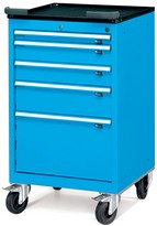 cassettiera workstation su ruote per riparazioni macchine utensili officina ATFDBB5700104