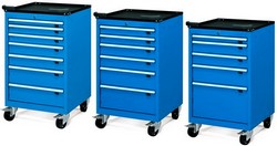 presentazione cassettiere su ruote cm 58x82x100 h